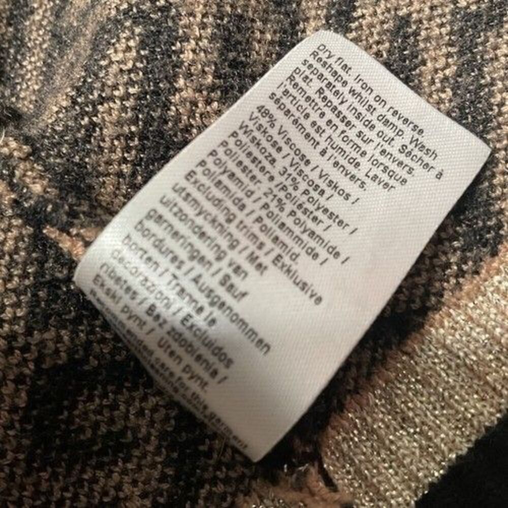 River Island Geo Pattern Open Front Cardigan Wome… - image 4